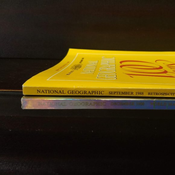 vintage centennial 1988 national geographic magazines x2 - Picture 11 of 11